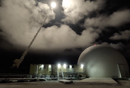 US missile test intercepts, downs ballistic target from Guam air base