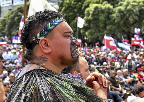 Photos: Thousands protest for Maori rights over NZ bill to reinterpret Indigenous treaty