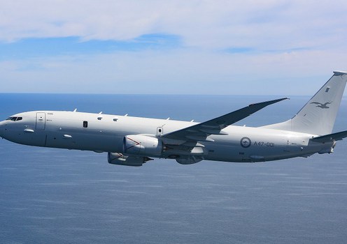 The Royal Australian Air Force has a fleet of 12 P-8A Poseidon reconnaissance aircraft developed by Boeing.