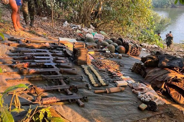 Myanmar’s Karen fighters capture junta camp, soldiers flee to Thailand